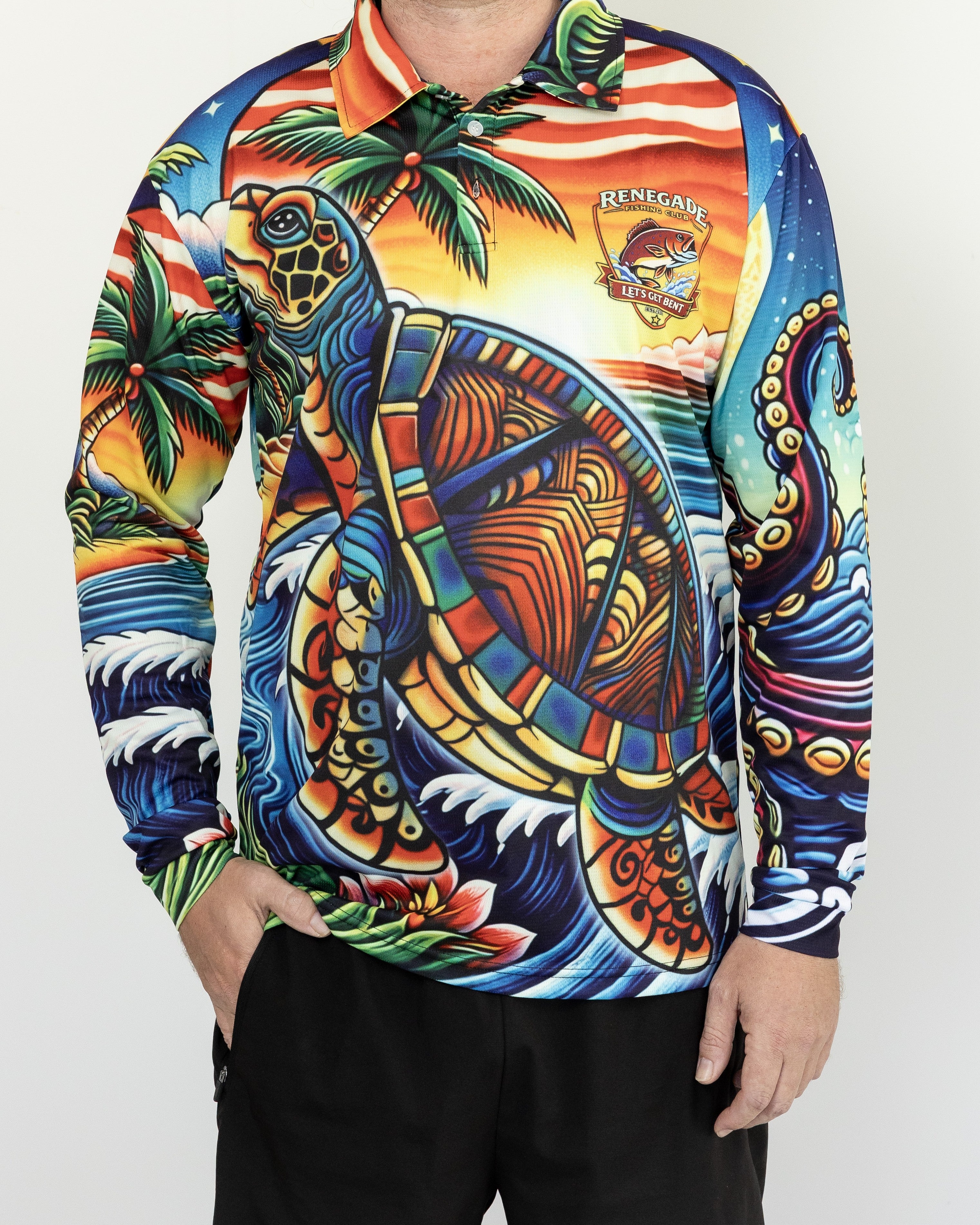 Day and Night Long Sleeve Fishing Shirt
